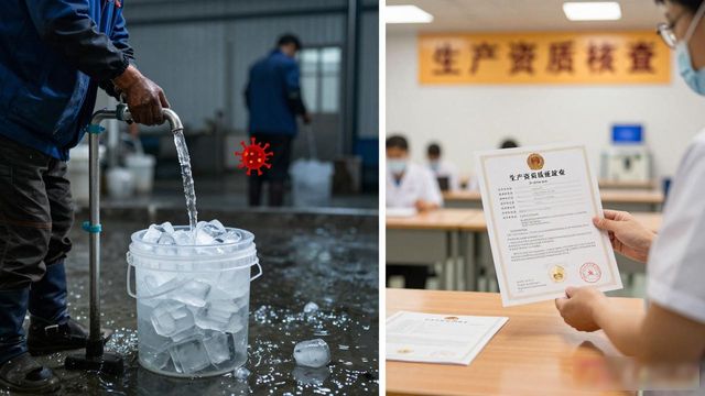 食用冰产能配送考察_重庆大渡口食用冰生产厂家_食用冰生产资质要求